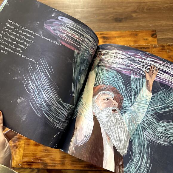 PJ Library A Rainy Day Story Rabbi Hanina ben Dosa Jewish Paperback Book - Picture 6 of 10